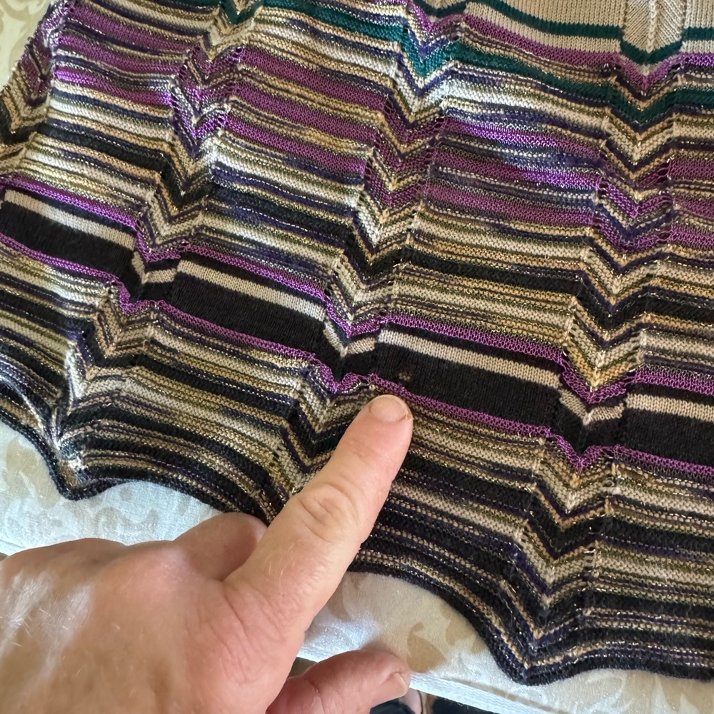 MISSONI Dress Vintage Made in Italy Sz 2 - Picture 8 of 14